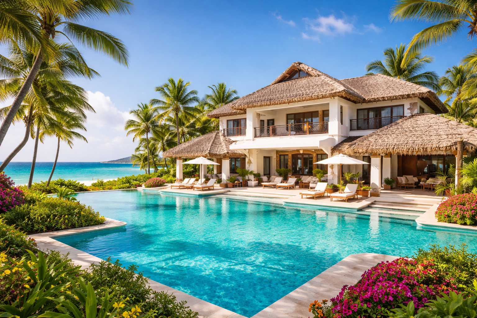 Beautiful Dominican Republic villa with pool
